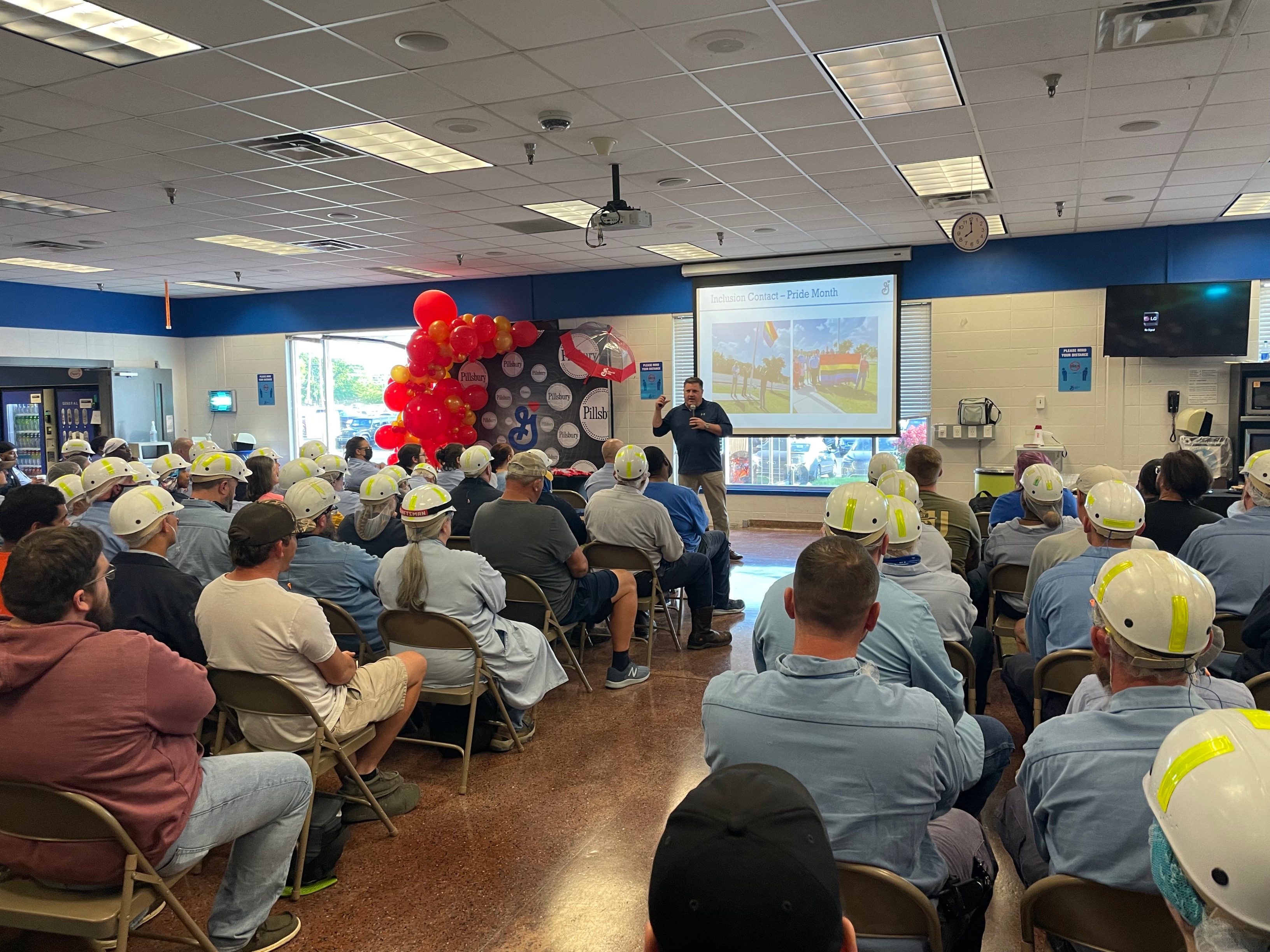 Murfreesboro employees attending plant celebration