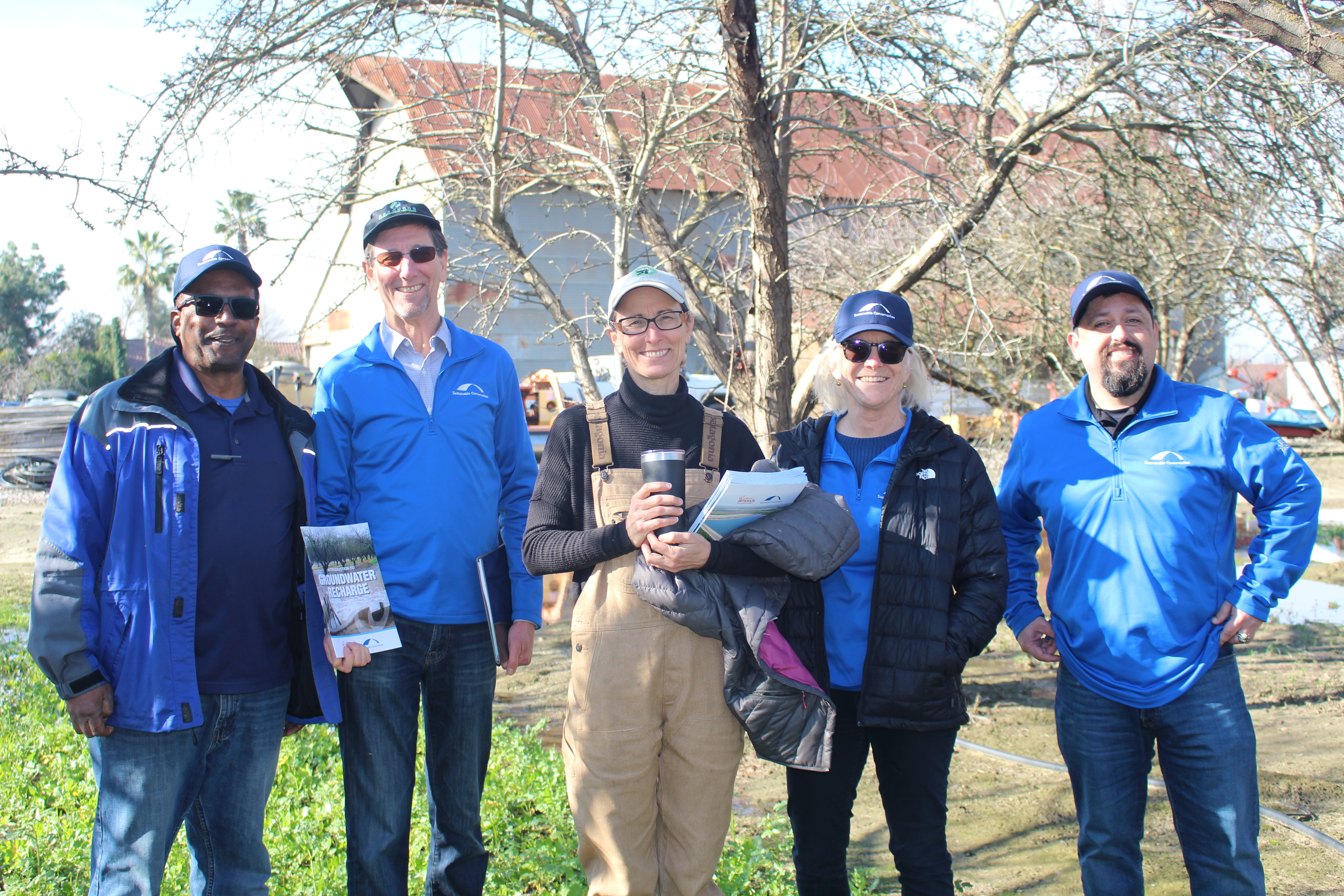 Christine Gemperle and the Sustainable Conservation Staff