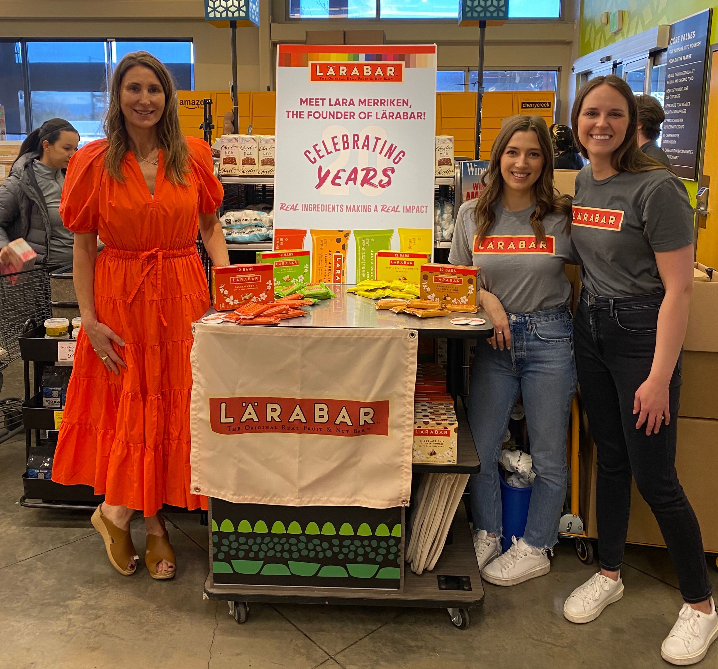Larabar sampling event at Denver Whole Foods
