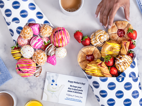 Pillsbury Mother's Day brunch bouquets